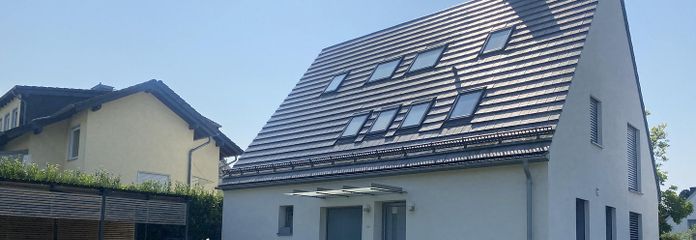 Hausansicht vom Garten