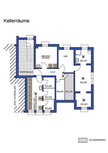Grundriss Kellergeschoss
