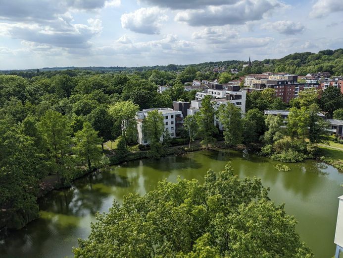 Wohnlage am Stadtweiher