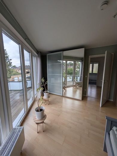 Casa di testa individuale di architetto con 4 locali a Schenefeld – Schlafzimmer