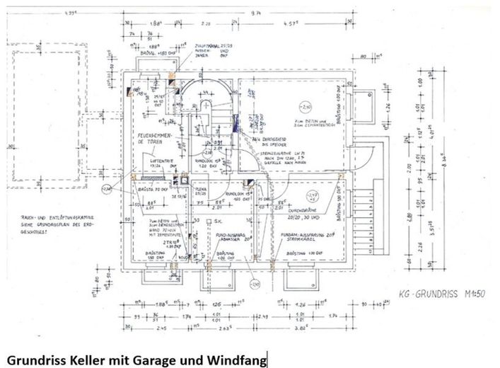 Keller mit Außentreppe