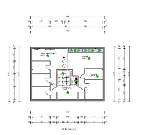 Modernes Wohnen in Nottuln/Appelhülsen - Neubau-/ Sanierungsprojekt - Obergeschoss - Nr.4 – Haus 17a Kellergeschoss
