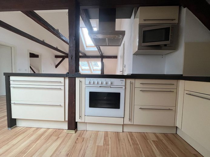 Loft-Wohnung im Dachgeschoss
