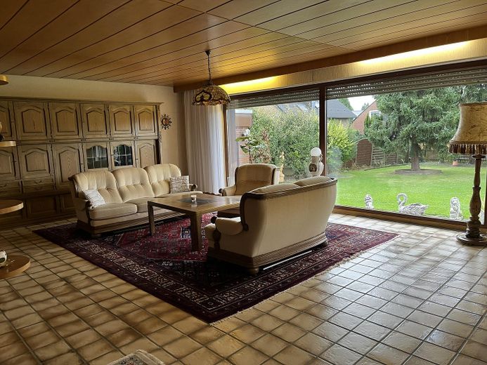 Wohnraum mit Gartensicht
