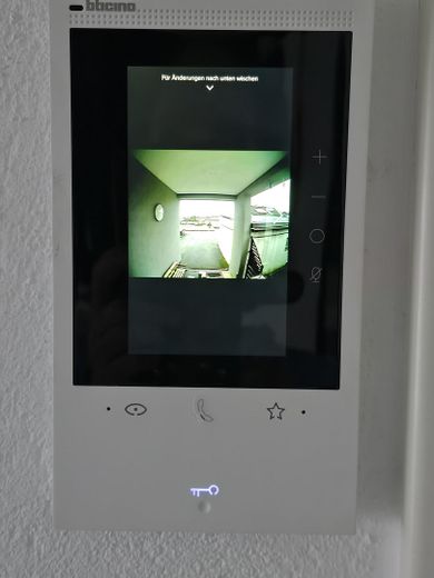 Videosprechanlage im EG und OG