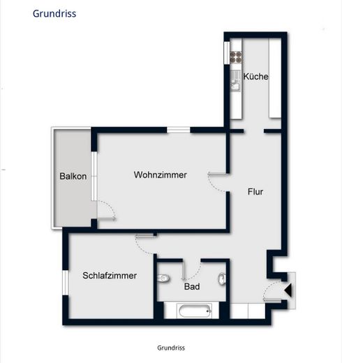 Grundriss Wohnung