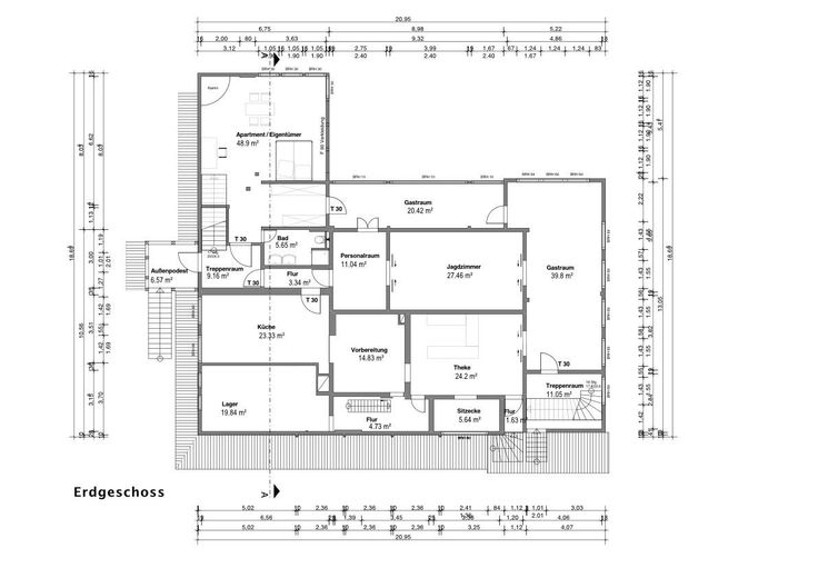 Grundriss Erdgeschoss