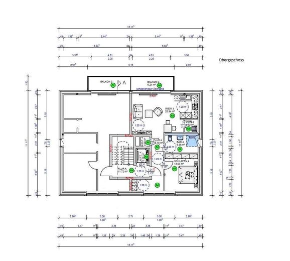Modernes Wohnen in Nottuln/Appelhülsen - Neubau-/ Sanierungsprojekt - Obergeschoss - Nr.4 – Haus 17a Obergeschoss