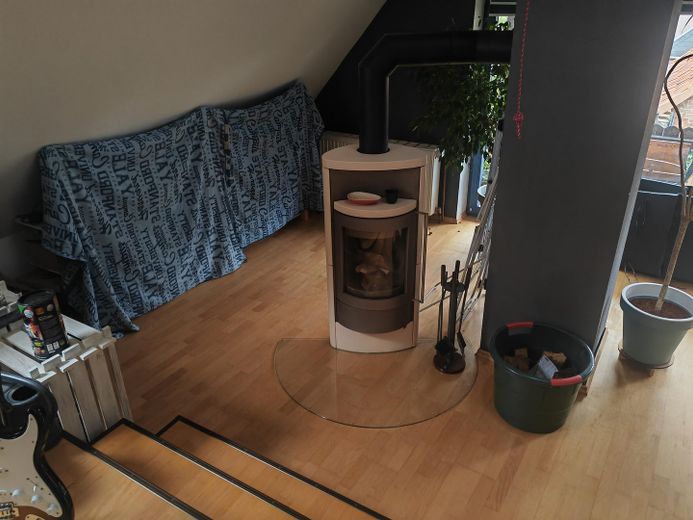 Traumhafte Dachgeschosswohnung – Kamin