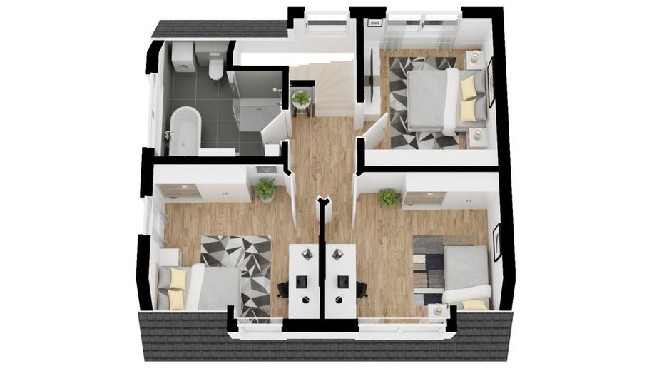 Grundriss Dachgeschoss