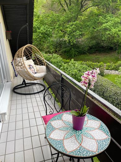 واحة سكنية هادئة وسط الخضرة – Balkon mit Blick ins Grüne