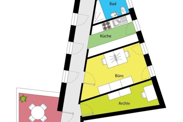 Trabajar relajadamente en una ubicación de ensueño en Neumarkt! ¡Exclusiva unidad de oficina con encanto!