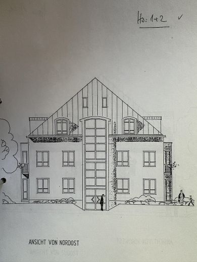 2,5-Zimmer-DG-Maisonette mit Galerie, Balkon, EBK & 2 TG-Stellplätzen – Hüfnerstraße 19 Haus 2 Nord