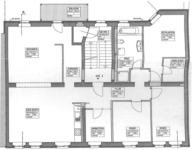 Moderne 4,5 Zimmer Wohnung mit Wohnküche – Foto 12