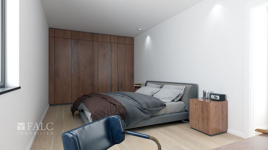Steuervorteil trifft Komfort: Erdgeschosswohnung mit 5 % AfA sichern! – Schlafzimmer