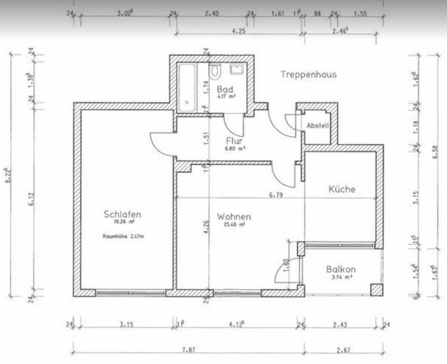 Apartamento de 2 habitaciones, 58 m², Kaarst junto al parque urbano – Foto 16