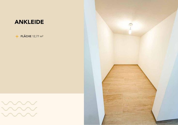 Erstbezug- hochwertige 4-Zimmer-Neubauwohnung mit 2,8m Deckenhöhe, Loggia und Sauna – Ankleidezimmer