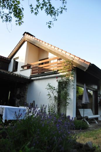 Loggia und Terrasse West