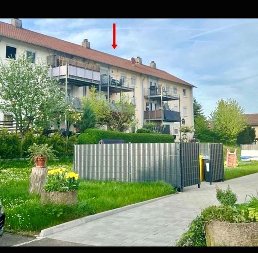 Moderne 2-Zimmer-Wohnung in attraktiver Lage von Backnang – Lage im Haus 