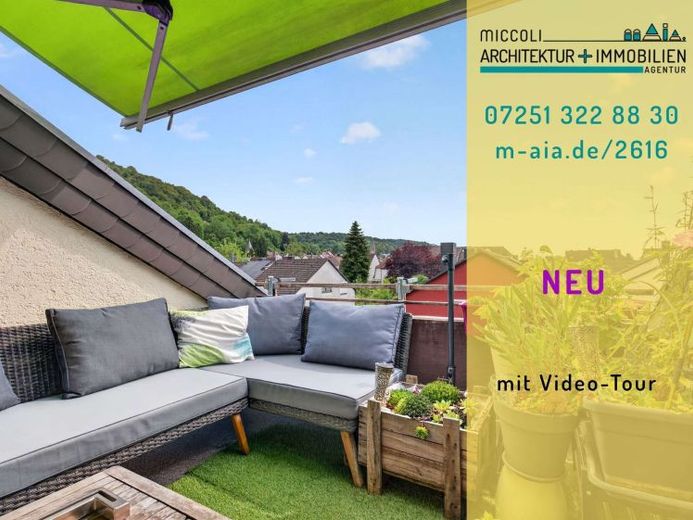 Ruhiger geht es kaum in Untergrombach - inkl. Sonnenparadies auf dem Südbalkon. Besichtigung: 22.8. – फोटो 1