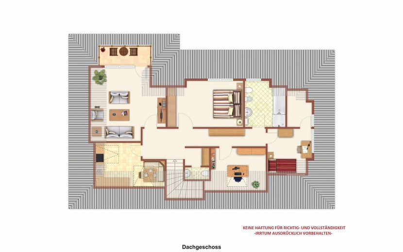 Grundriss Dachgeschoss
