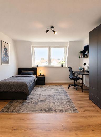 Stylowe mieszkanie w nowoczesnym domu czterorodzinnym w Eberstadt – Foto 4