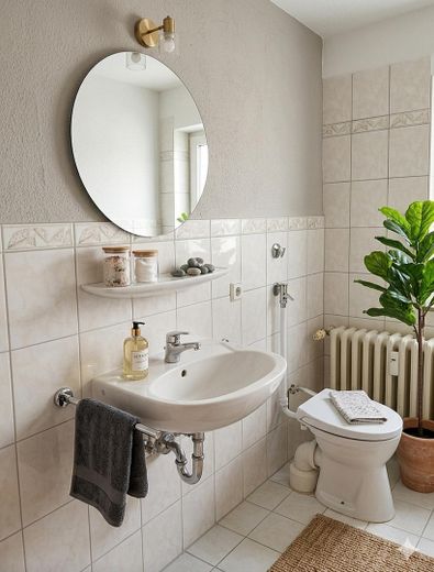Modernes Wohnen am Stadtrand - stilvolle 2 ZKB mit Balkon  neuer EBK – Foto 4