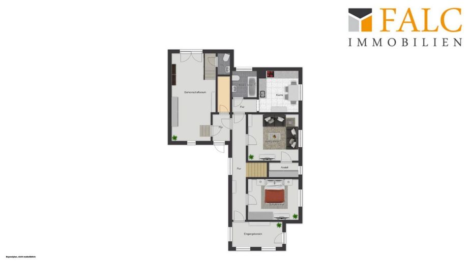 ***Ihr neues Zuhause im Grünen auf über 2.300 m² Grundstück*** – Grundriss Erdgeschoss