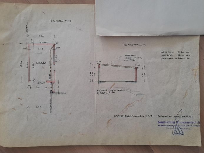 EFH in Toplage Komponistenviertel – Grundriss Garage