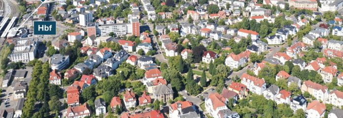 Prime location at Rostock Central Station: Modern office space of approx. 250 m² on the raised ground floor