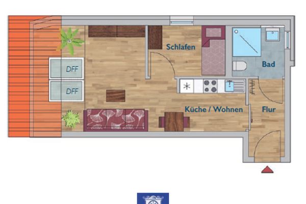 Dachtraum im Neubau mit Fußbodenheizung, EBK, Lift! Erstbezug!