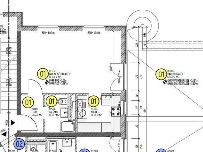 Top investimento: monolocale con terrazza sul tetto XXL e posto auto interrato – Foto 1
