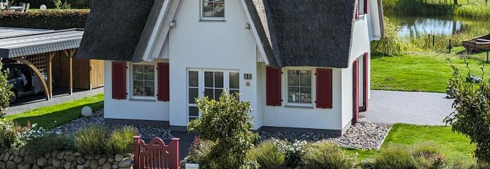 Ferienhaus Eingangsseite 