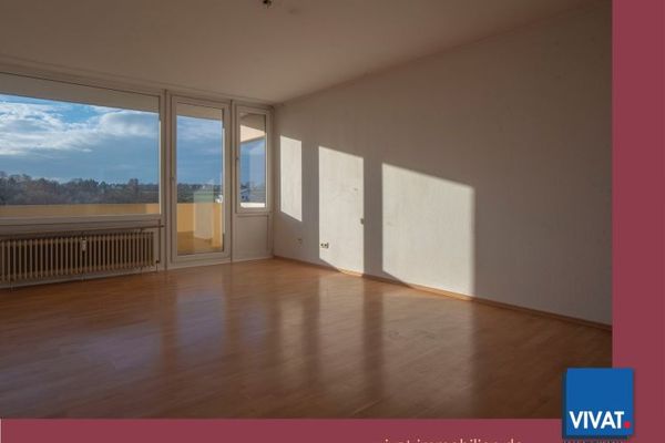 Sans commission d’acquéreur ! Appartement de 3 pièces avec deux balcons et belle situation offrant une jolie vue
