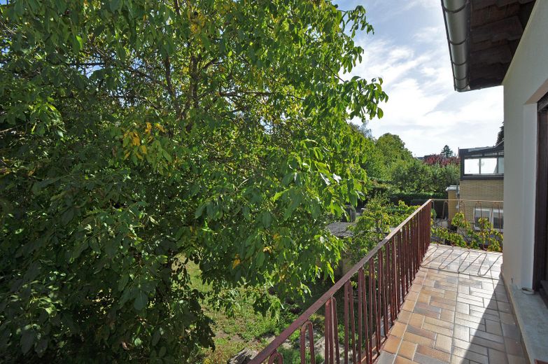 Giessen-Schwanenteichviertel'de 2 aileli ev - merkezi ve sakin, seçkin konum – OG-Balkon