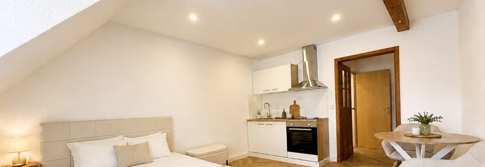 Charmant appartement meublé d’une pièce - Au cœur de Meersburg