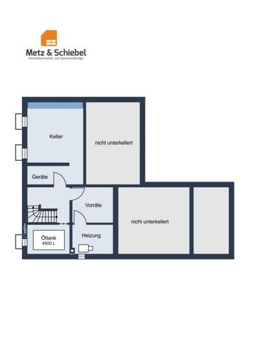 Grundriss Keller