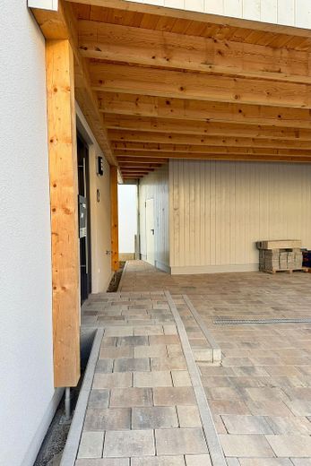 Carport mit Abstellbox