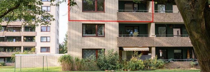 Libre immédiatement : appartement de 3 pièces avec balcon, ascenseur et nouvelles fenêtres à Lüneburg-Kreideberg