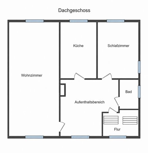 Großfamilienparadies mit Garten, Terrasse, Markise und vielen weiteren Highlights sowie Zubehör – Dachgeschoss