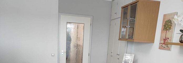 Wohnzimmer, Blick zum Flur