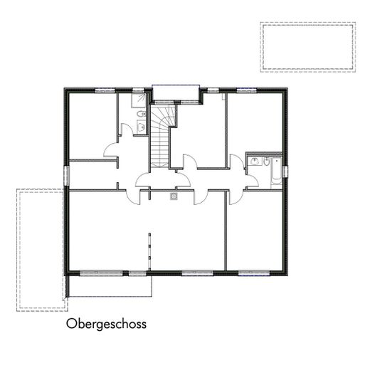 Obergeschoss (1 bis 2 WHG)