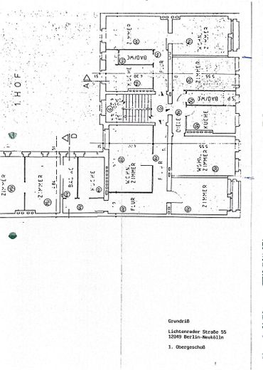 2-Zimmer-Wohnung im Schillerkiez am Tempelhofer Feld, sofort frei & provisionsfrei – Grundriss 01