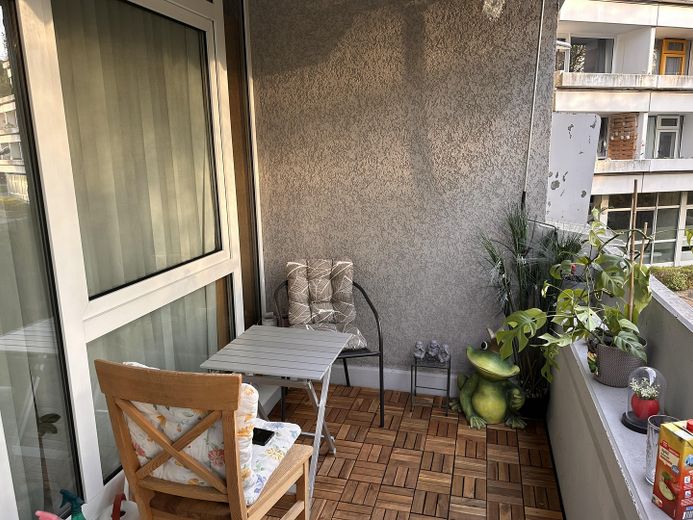 Schnucklige  1,5 Zi.Whg München-Fürstenried mit Balkon zur Anlage oder Eigennutz – Balkon