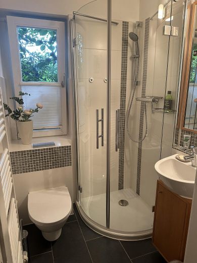 Wyjątkowy dom – Gäste-WC mit Dusche im EG