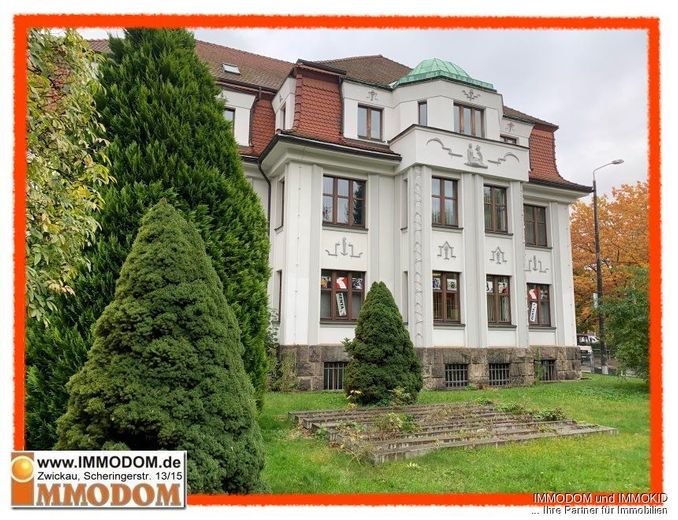 Attraktive Büro- oder Praxisräume in TOP-LAGE einer Stadtvilla bzw. eines Bürohauses zu vermieten! – Hausansicht