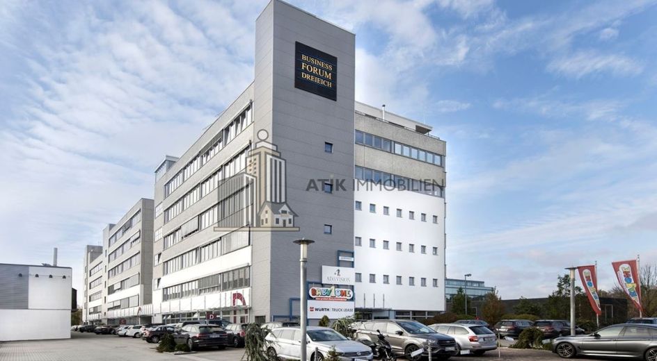 ATIK: Attraktive Büroflächen mit Dachterrassen und Loft-Ambiente in Dreieich – Außenansicht