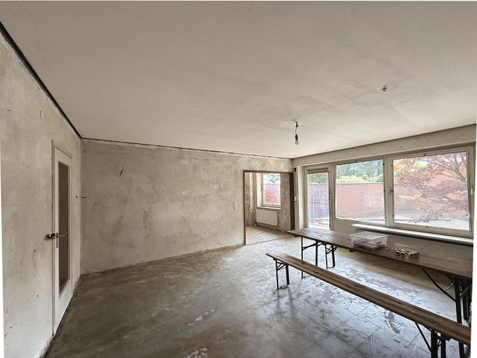 Gartenhof-Reihenhaus in Hannover-Marienwerder – Wohnzimmer | 27,10 qm (1)