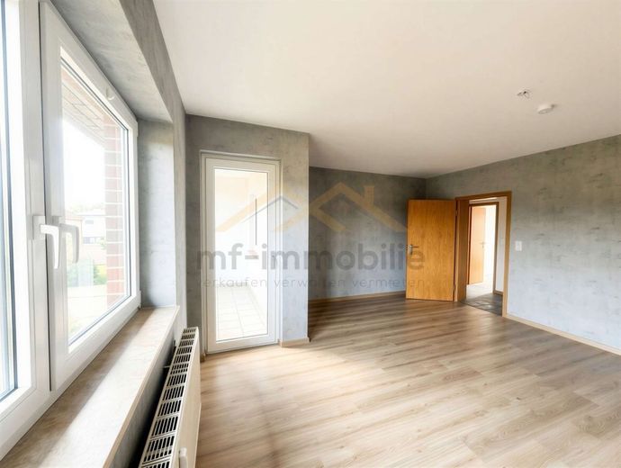 Wohnung in Grasleben ruhige Lage, Balkon, saniertes Badezimmer – Wohnzimmer