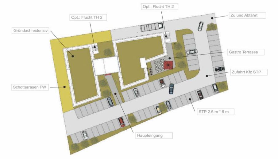 Top-Grundstück 3409 qm, A3 Erlangen-West, teilbar – Multi use Lageplan